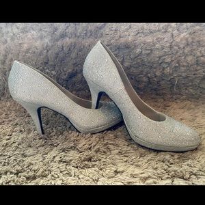 Size 7.5 rhinestone heels